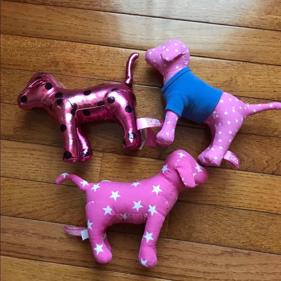 3 Victoria’s Secret Pink dogs - Picture 5 of 7